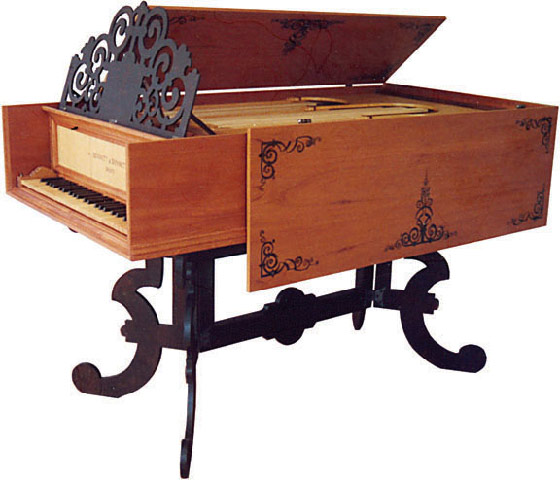 Gracie - Italian heritage organ featuring horizontal pipe layout